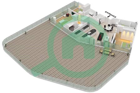 Quattro Del Mar Building 1 - 3 Bedroom Penthouse Type/unit PENTHOUSE A/UNIT 1 FLOOR5 Floor plan