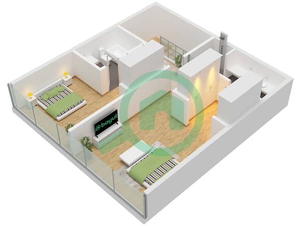 Type Garden Townhouse Unit 3-10 Ground Floor