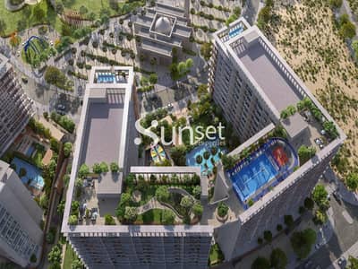 1 Bedroom Apartment for Sale in Dubai Production City (IMPZ), Dubai - Ember At Park Five l 1BR l Pool and Garden View