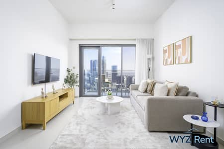 1 Спальня Апартаменты в аренду в Дубай Даунтаун, Дубай - Living-1. jpg