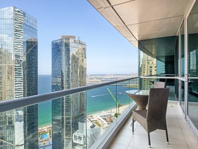 朱美拉海滩住宅（JBR）， 迪拜 3 卧室公寓待租 - 3 bed - Balcony. jpg