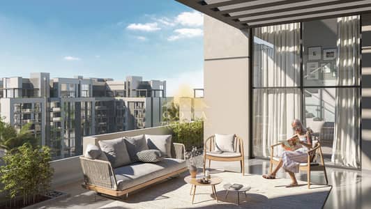 1 Спальня Апартамент Продажа в Масдар Сити, Абу-Даби - CAM09-TERRACE CLOSEUP 2 copy. jpg
