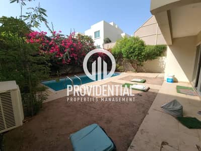 6 Bedroom Villa for Rent in Al Nahyan, Abu Dhabi - Prime location | Private Pool and Garden | Vacant!