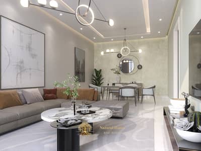 阿尔马扎尔街区， 夏尔迦 2 卧室单位待售 - 03 Living Areav-02. jpg