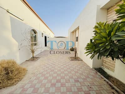 2 Bedroom Villa for Rent in Al Khibeesi, Al Ain - Private Entrance | Yard | Near Hazza Stadium | Clean