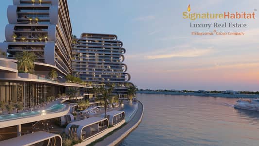 شقة 1 غرفة نوم للبيع في جزيرة المرجان، رأس الخيمة - VIEW12-HOTEL LOBBY DECK VIEW SUNSET. jpg