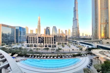 2 Bedroom Flat for Rent in Downtown Dubai, Dubai - Spacious layout | Linked to DM | Serviced