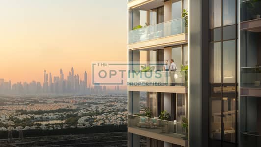 فلیٹ 2 غرفة نوم للبيع في مثلث قرية الجميرا (JVT)، دبي - Balcony View. jpg