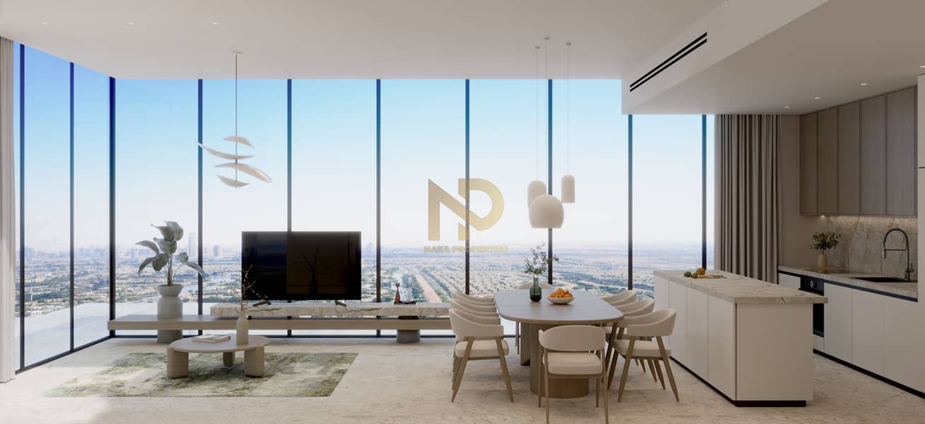7 3BHK-Living Area - View 2. jpg