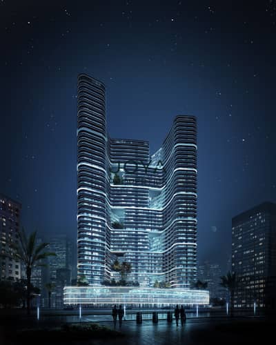 2 Cпальни Апартаменты Продажа в Дубайский Научный Парк, Дубай - Binghatti Hills E8. png