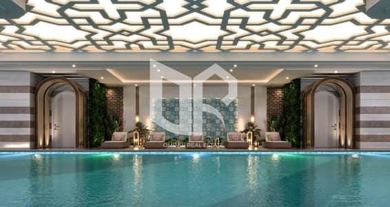 1 Bedroom Flat for Sale in Al Mamzar, Sharjah - 4-FF - Swimming Pool V04. jpg