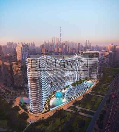 مبنى سكني  للبيع في الخليج التجاري، دبي - Aquarise Exterior-1. jpg