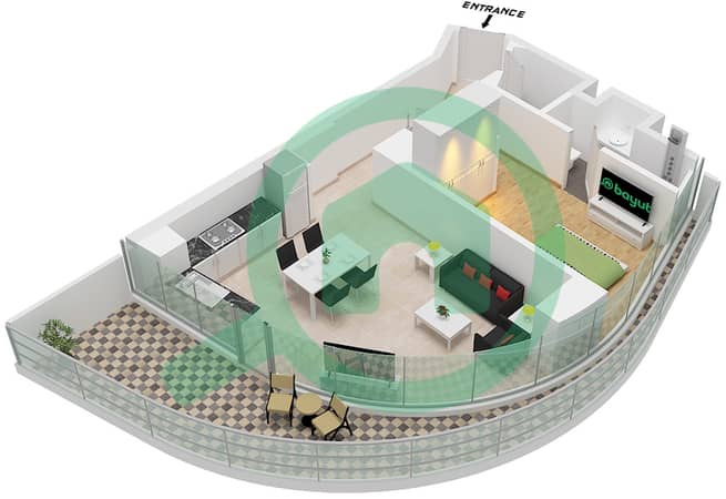 Type A1-M Floor 2