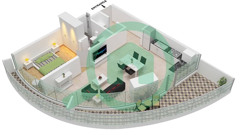 Type B1 Floor 21
