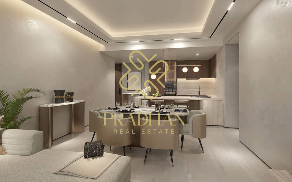 Render_Kempinski Marina Residences Dubai_2 Bed Simplex - Dining. jpg Render_Kempinski Marina Residences Dubai_2 Bed Simplex - Dining. jpg