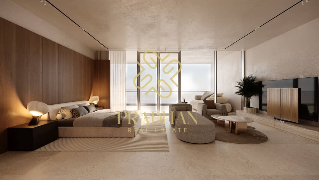 11 Render_Kempinski Marina Residences Dubai_4 Bed Duplex - Master Bedroom01. jpg