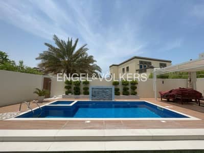 3 Bedroom Villa for Rent in Jumeirah Park, Dubai - One-of-a-Kind Upgrade | Private Pool | Unfurnished