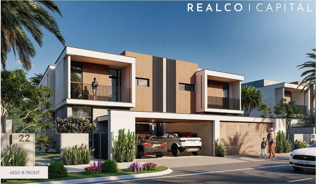 Single Row 4BR Twin Villa | Handover Soon Single Row 4BR Twin Villa | Handover Soon