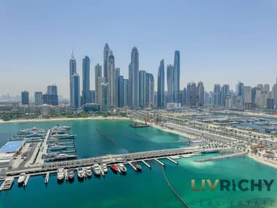 2 Bedroom Flat for Sale in Dubai Harbour, Dubai - Fully Furnished | Sea and marina view | Vacant