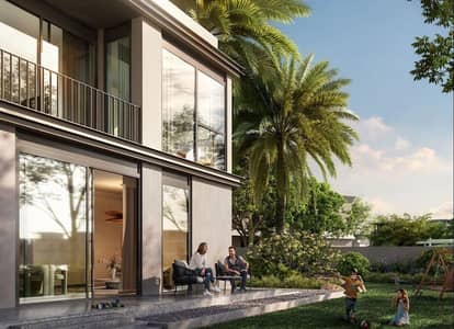 3 Bedroom Townhouse for Sale in The Valley by Emaar, Dubai - Single Row | Park Facing | Spacious Built Up