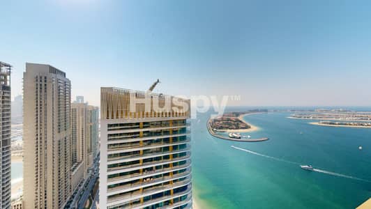 1 Bedroom Apartment for Rent in Dubai Harbour, Dubai - Palm and Marina View | Vastu Compliant | Vacant