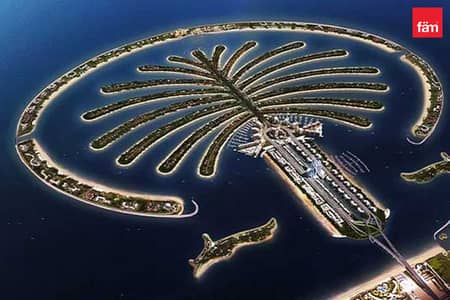 Villa for Sale in Palm Jebel Ali, Dubai - Luxury Plot on Frond M | Villa | Prime Location