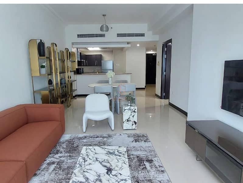 Spacious 1BR Furnished | Skyline View | Vacant Spacious 1BR Furnished | Skyline View | Vacant