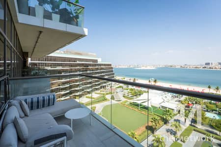 2 Bedroom Apartment for Sale in Palm Jumeirah, Dubai - Exclusive | Full Sea View | High Floor | Furnished