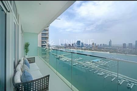 2 Bedroom Apartment for Rent in Dubai Harbour, Dubai - Full Marina Harbour View | Vacant | 2 Bed