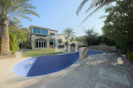 3 Bedroom Villa for Rent in Jumeirah Park, Dubai - 3 BR Large | Upgraded | Extended BUA | Pool