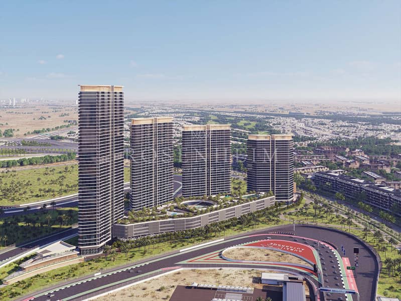 Квартира в Мотор Сити,Sobha Solis,Sobha Solis Tower C, 1 спальня, 1085660 AED - 11733575 Квартира в Мотор Сити,Sobha Solis,Sobha Solis Tower C, 1 спальня, 1085660 AED - 11733575