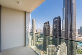 Burj Khalifa View | High Floor | Unfurnished