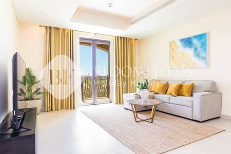 1 Bedroom Apartment for Rent in Saadiyat Island, Abu Dhabi - 2 Living Room. jpg