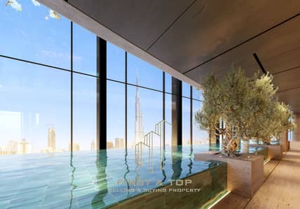 1 Bedroom Flat for Sale in Business Bay, Dubai - pool view 2. jpg