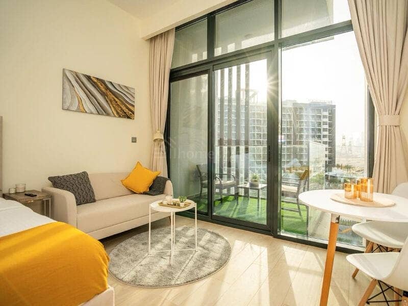 Modern Fully Furnished Studio in Azizi Riviera Modern Fully Furnished Studio in Azizi Riviera