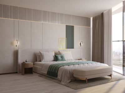 商业湾， 迪拜 1 卧室单位待售 - Aquarise Bedroom-1. jpg