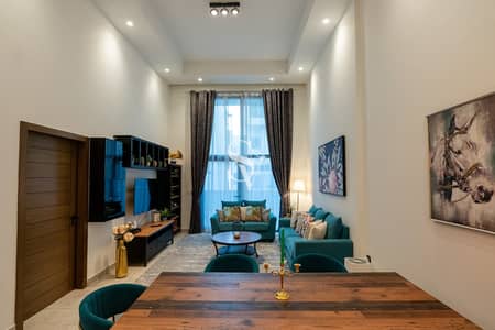 1 Bedroom Flat for Rent in Jumeirah Village Circle (JVC), Dubai - Furnished | Maids | Terrace | Multiple Cheque