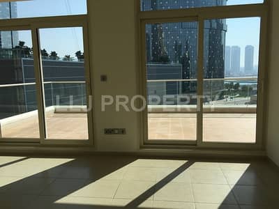 1 Bedroom Apartment for Rent in Al Reem Island, Abu Dhabi - Living-Balcony. JPG