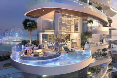 1 Bedroom Flat for Sale in Dubai Harbour, Dubai - Luxurious 1BR | Damac Bay by Cavalli | Off-Plan