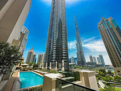 2 Bedroom Flat for Rent in Downtown Dubai, Dubai - Burj Khalifa View|Luxury Finishing|Prime Location