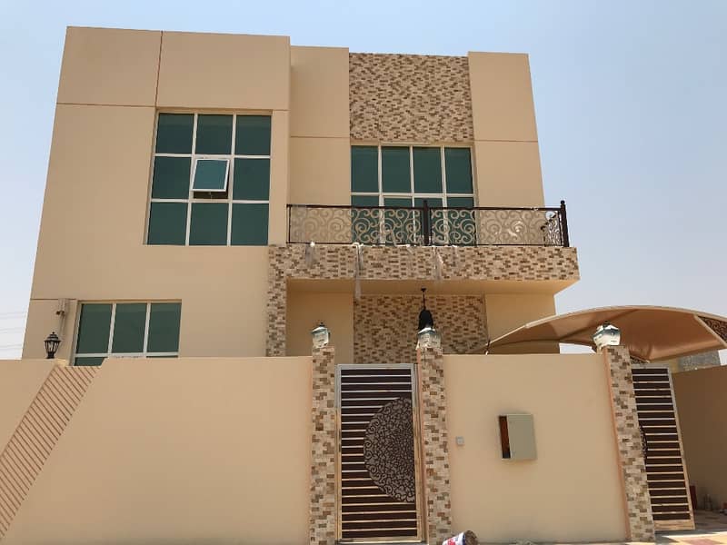 New Villa in al yasmeen facing the Rahmanieh Sharjah