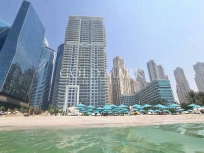 2 Bedroom Apartment for Rent in Jumeirah Beach Residence (JBR), Dubai - Sea Views I Multiple Cheques I Pool On The Beach