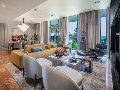 فلیٹ 3 غرف نوم للبيع في جزيرة بلوواترز‬، دبي - Living room(3). jpg