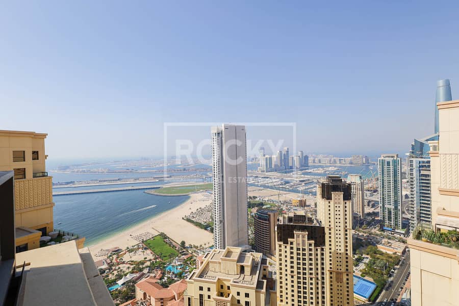 Marina and Sea View | Luxury Living | Maids Room