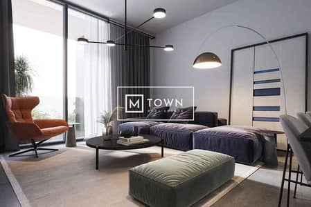 2 Bedroom Flat for Sale in Aljada, Sharjah - jada. living. jpeg