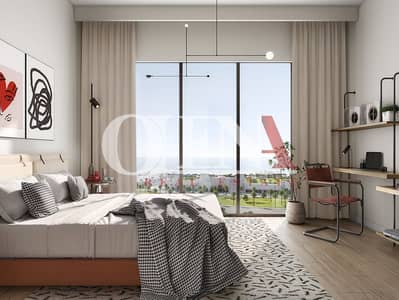 3 Bedroom Flat for Sale in Saadiyat Island, Abu Dhabi - UA_AldarManaratResidence02_CGI17_MasterBedroom_04_10K. jpg