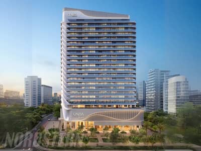 2 Bedroom Flat for Sale in Business Bay, Dubai - Pool and Park View | Study | | Smart Home