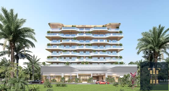1 Bedroom Apartment for Sale in Dubai Islands, Dubai - Building Front View. png