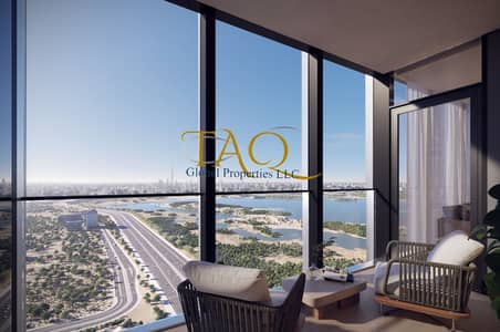 2 Bedroom Flat for Sale in Sobha Hartland, Dubai - Living. png