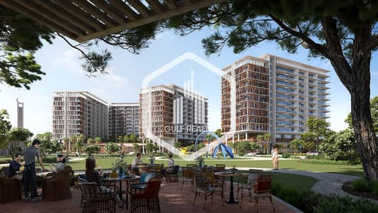 Studio for Sale in Dubai Production City (IMPZ), Dubai - DEYAAR_Arcadian01_CGI02_FrontElevations_03opt2_12K. jpg